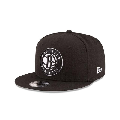 Sapca New Era Brooklyn Nets NBA Basic 9FIFTY Snapback - Negrii